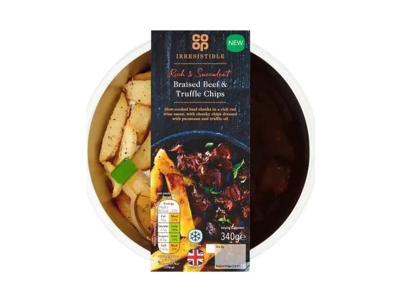 Irresistible Braised Beef & Truffle Chips