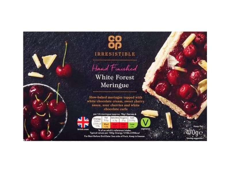Irresistible White Forest Meringue