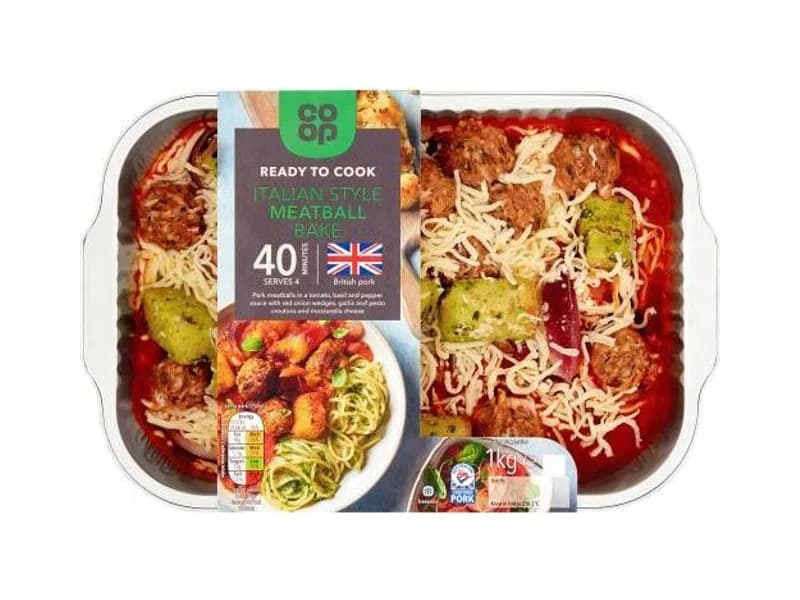 Italian Style Meatball Bake