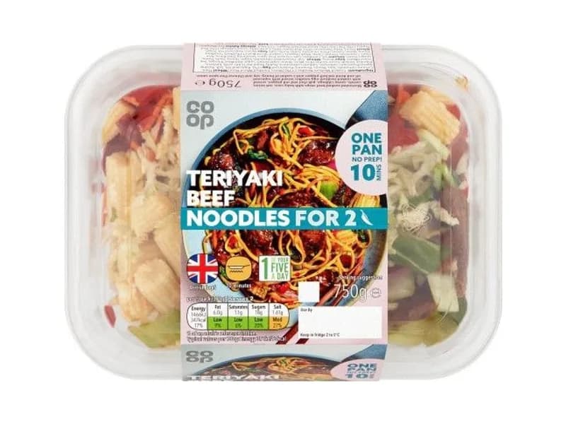 Teriyaki Beef Noodles for Two