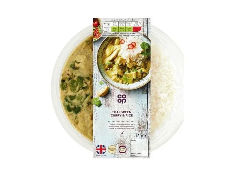 Thai Green Curry & Rice