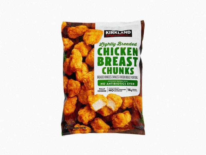 Lightly Breaded Chicken Breast Chunks