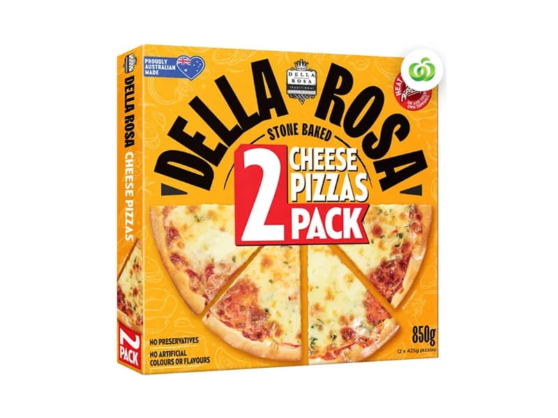 2 Pack Cheese Pizza