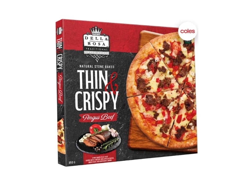 Thin & Crispy Angus Beef Pizza