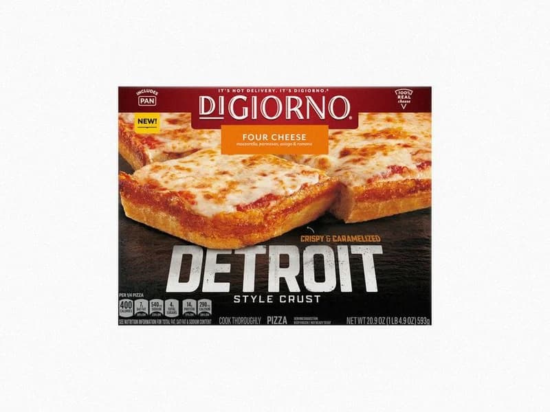 Detroit Style Four Cheese Pizza