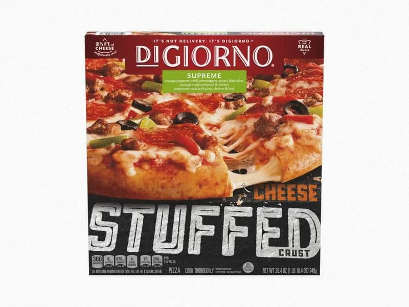 Stuffed Crust Supreme Pizza