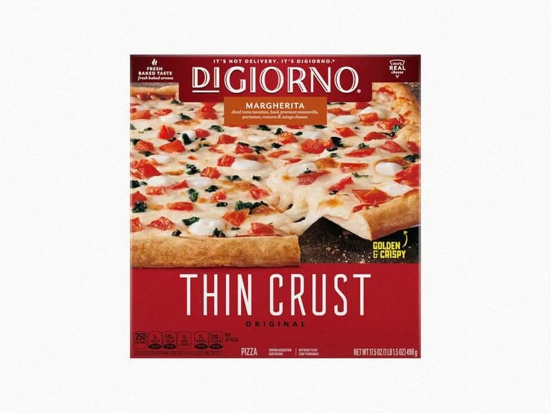 Thin Crust Margherita Pizza