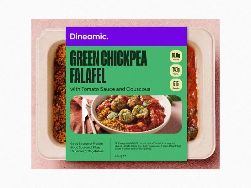 Green Chickpea Falafel with Tomato Sauce and Couscous