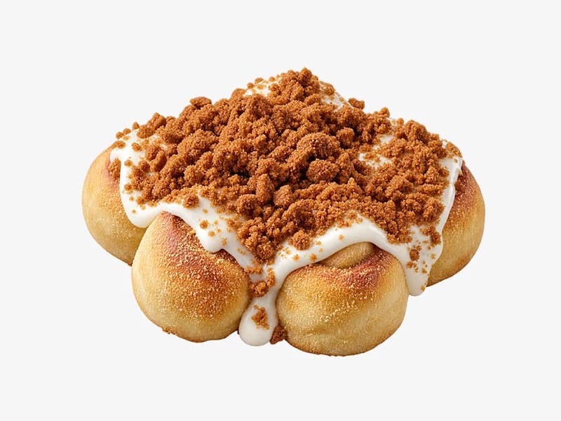 Twisted Dough Balls Biscoff & White Chocolate