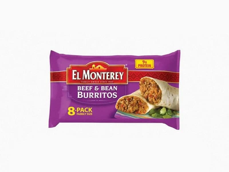 Beef & Bean Burritos