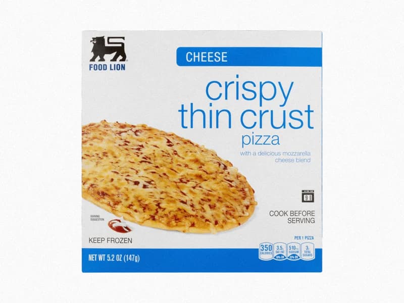 Crispy Thin Crust Cheese Pizza