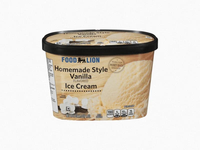 Homemade Style Vanilla Ice Cream