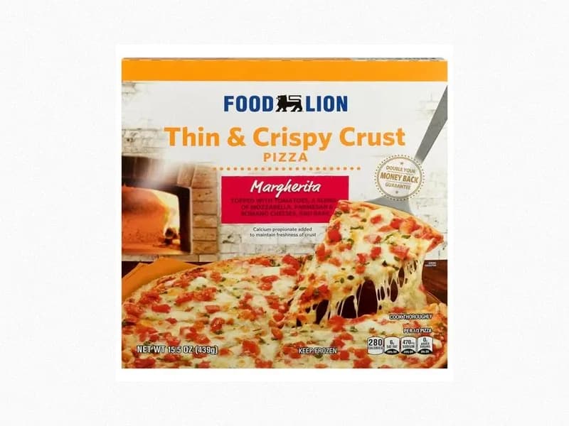 Thin & Crispy Crust Margherita Pizza