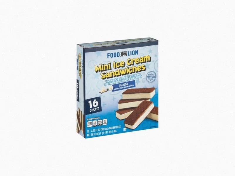 Vanilla Ice Cream Sandwiches