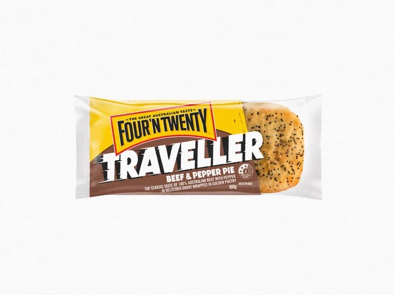 Traveller Beef & Pepper Pie