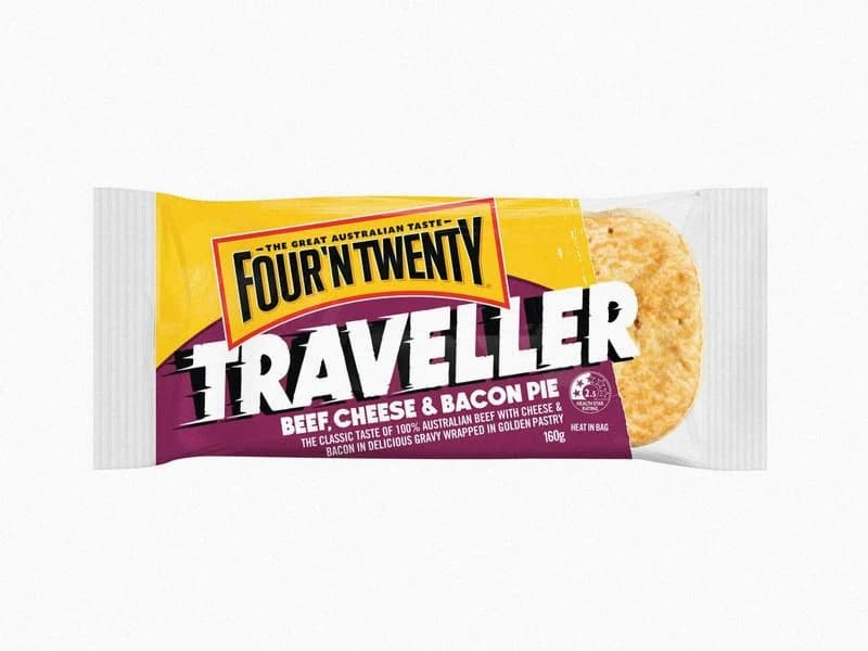 Traveller Beef Cheese and Bacon Pie