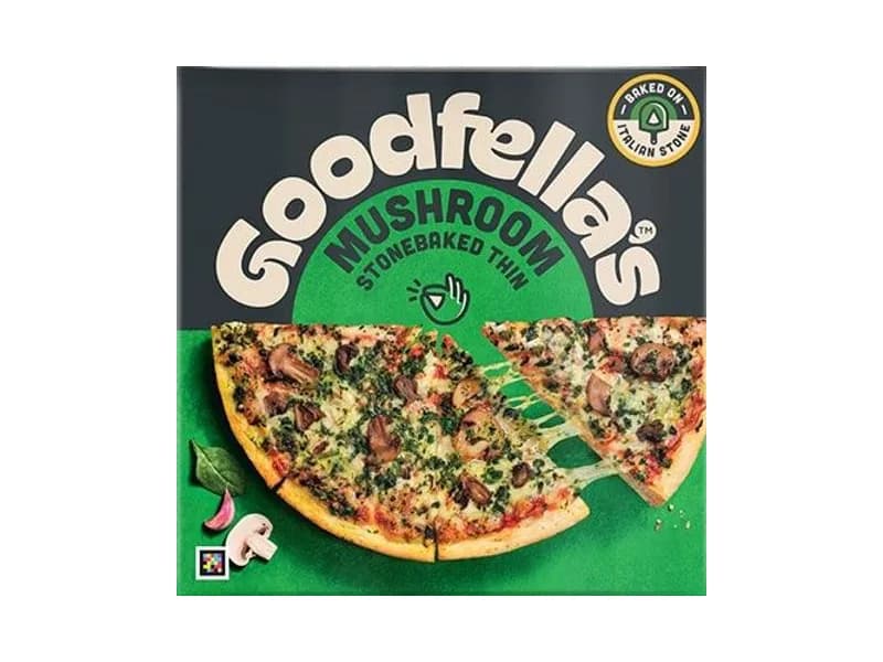 Stonebaked Thin Mushroom & Spinach