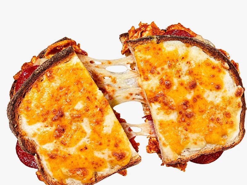 Chicken & Pepperoni Pizza Toastie