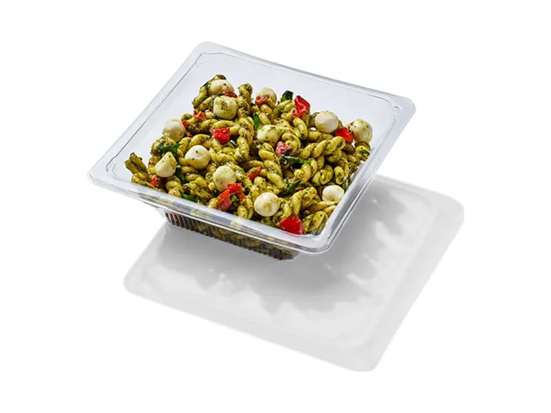 Pesto and Mozzarella Pasta