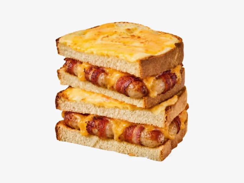 Pigs Under Blankets Toastie
