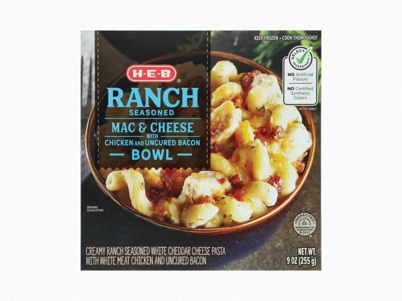 Chicken Bacon Ranch Mac & Cheese Bowl