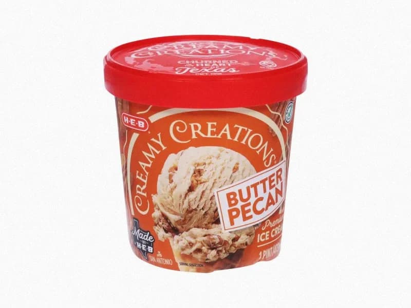 Creamy Creations Butter Pecan Ice Cream