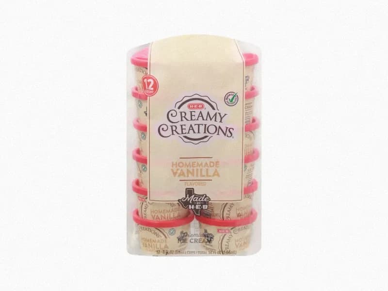 Creamy Creations Homemade Vanilla Ice Cream