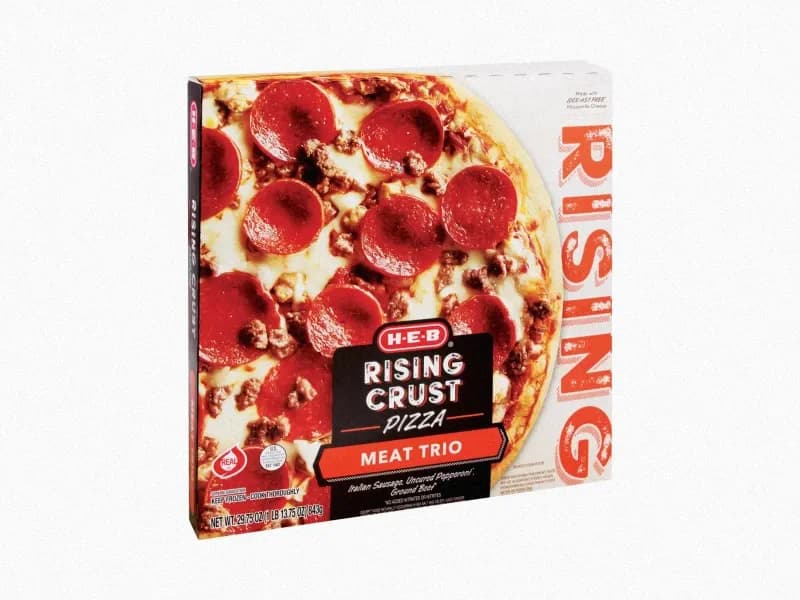 Rising Crust Meat Trio Pizza