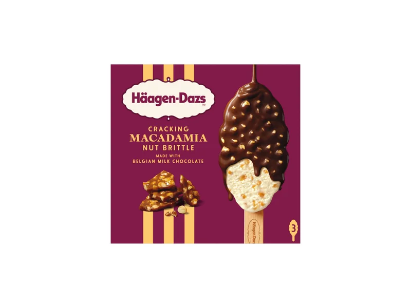 Cracking Macadamia Nut Brittle Stickbars