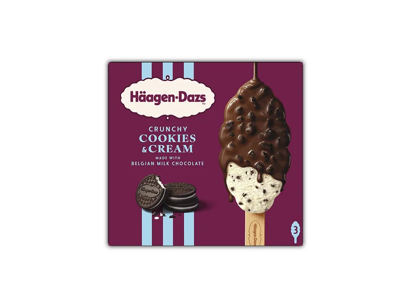 Crunchy Cookies and Cream Stickbars