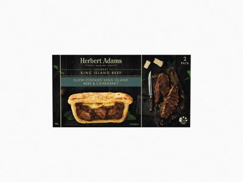 King Island Beef & Camembert Pie