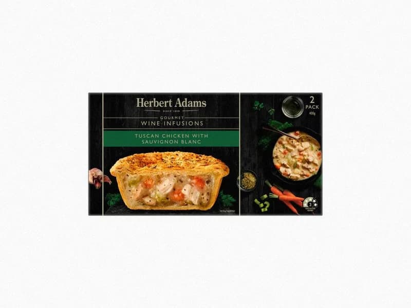 Wine Infusions Tuscan Chicken with Sauvignon Blanc Pie
