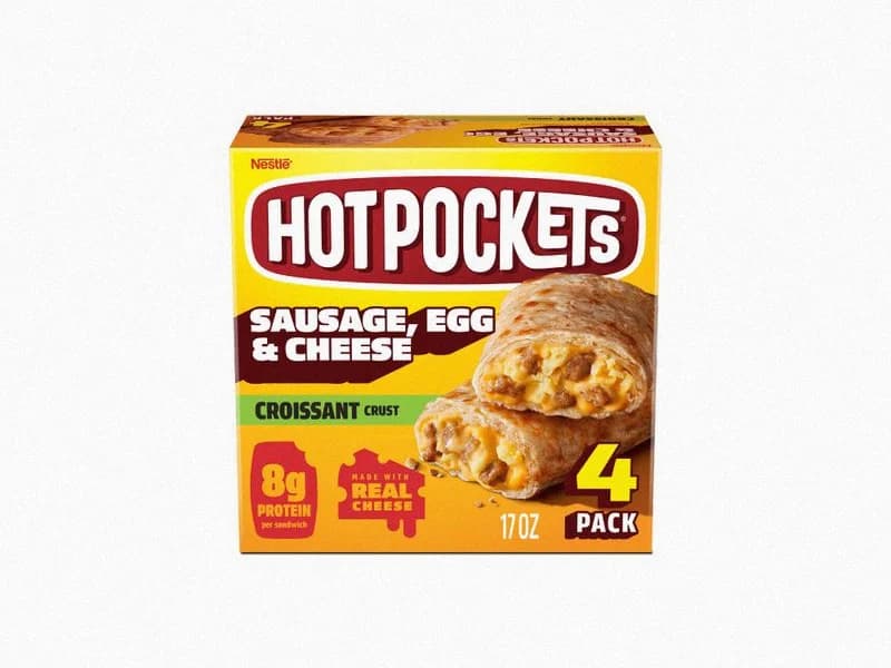 Breakfast Sausage, Egg & Cheese Croissant Crust