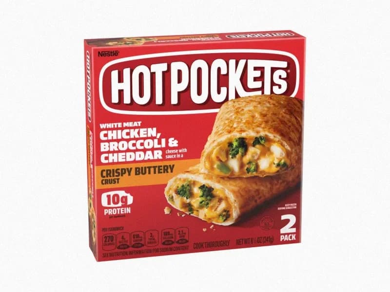 Chicken Broccoli & Cheddar Crispy Buttery Crust