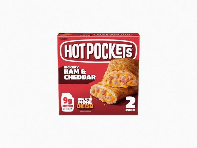 Hickory Ham & Cheddar Crispy Buttery Crust