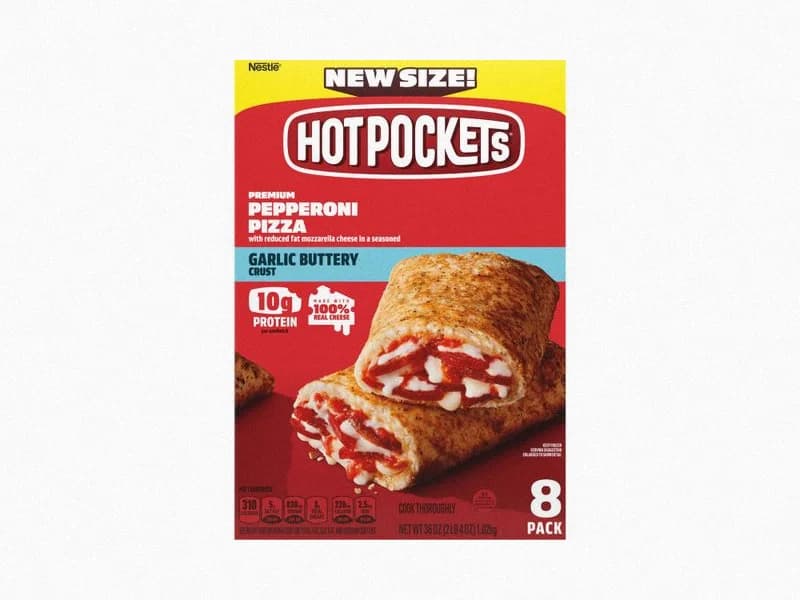 Pepperoni & Sausage Pizza Garlic Buttery Crust