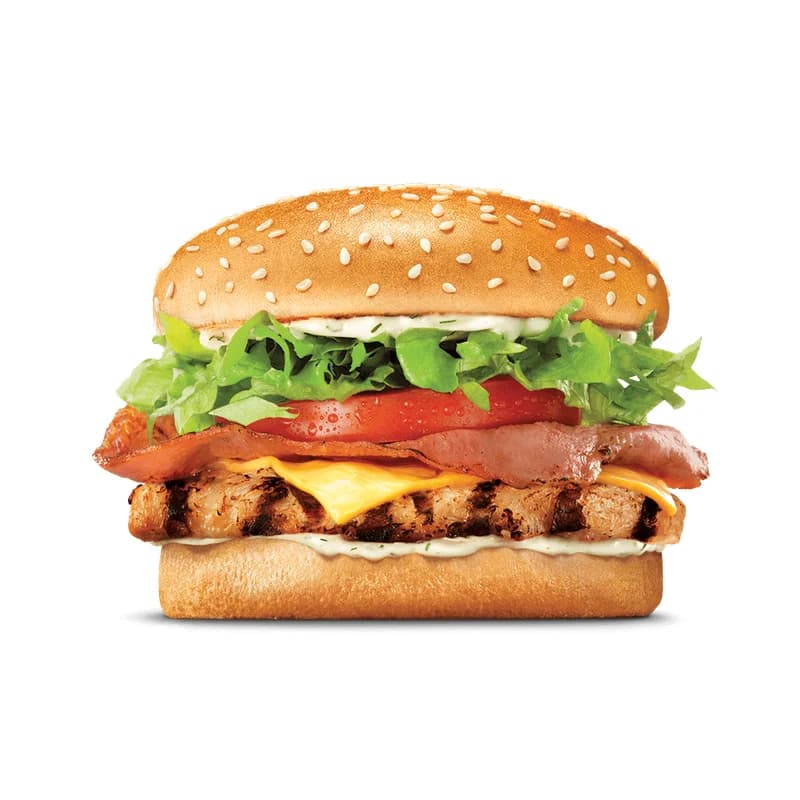 Grilled Chicken with Bacon & Cheese