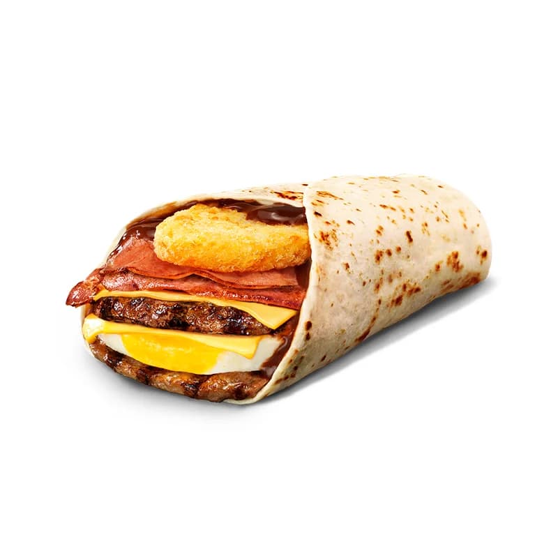 Mega BBQ Brekky Wrap