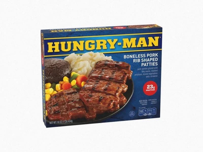 Boneless Pork Rib Shaped Patties