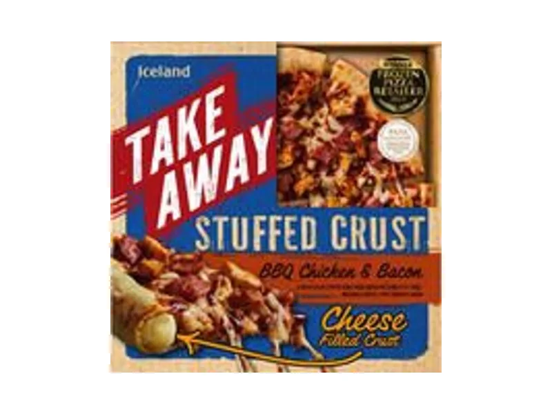 BBQ Chicken & Bacon Cheese Filled Crust