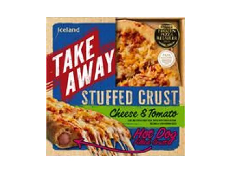 Cheese & Tomato Hot Dog Stuffed Crust