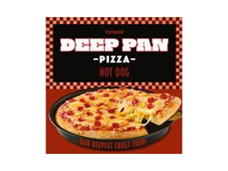 Deep Pan Hot Dog
