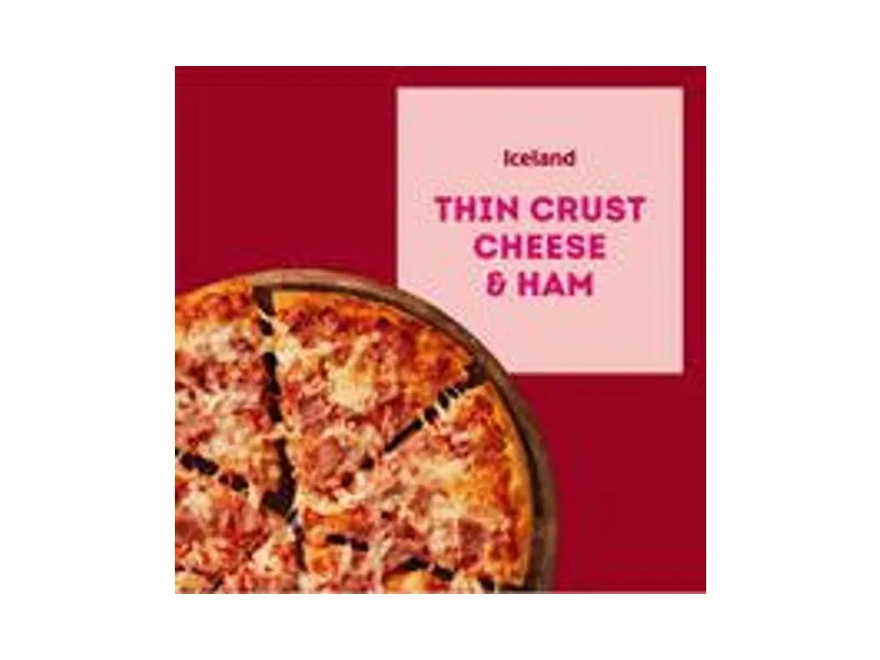 Thin Crust Cheese & Ham