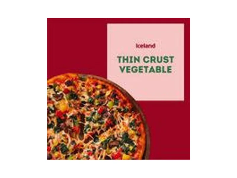 Thin Crust Vegetable