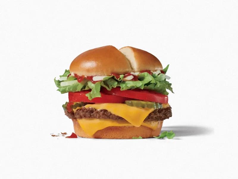 Jumbo Jack Cheeseburger