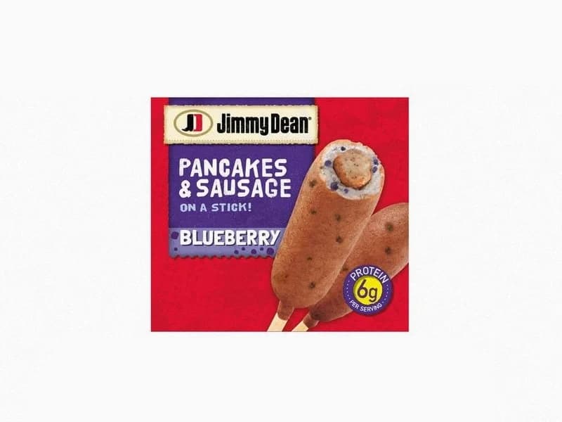 Blueberry Pancakes & Sausage On a Stick