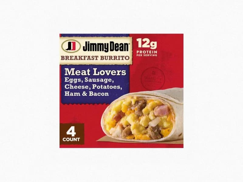 Meat Lovers Breakfast Burritos