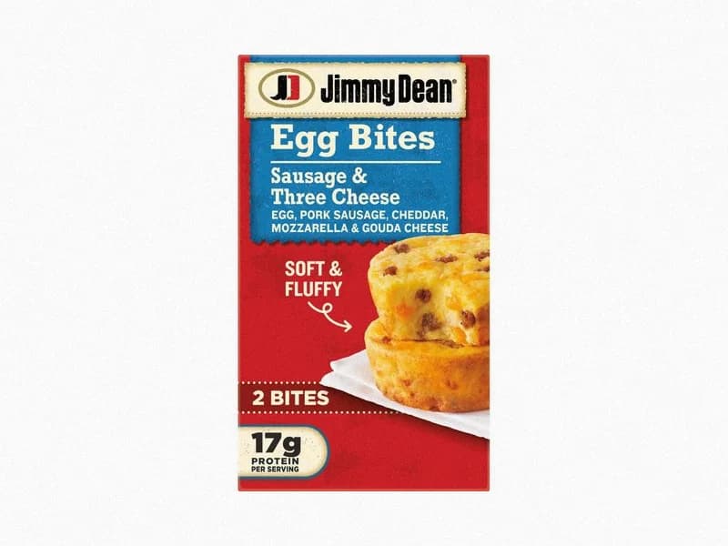 Sausage & Three Cheese Egg Bites