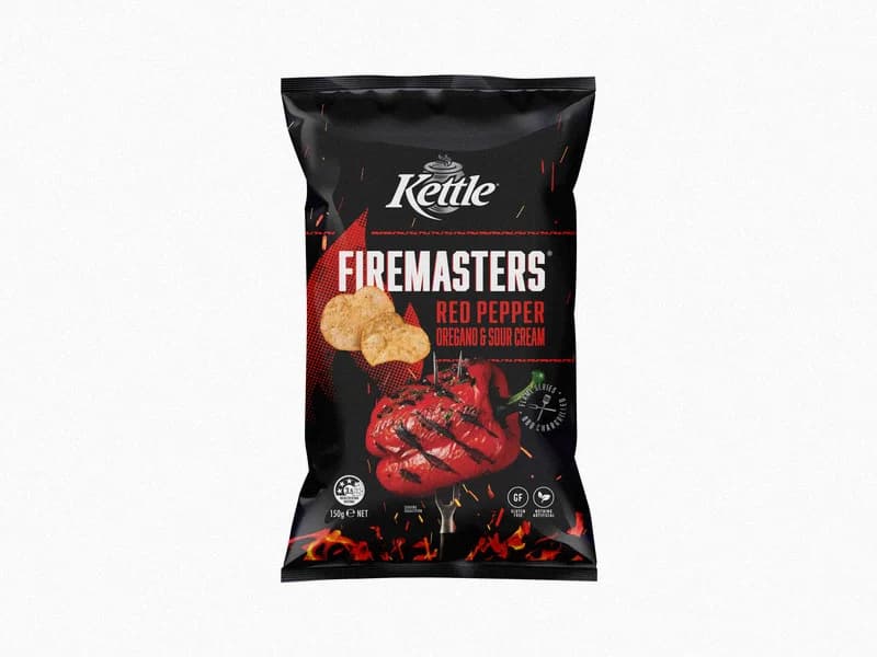 Firemasters Chargrilled Red Pepper, Oregano & Sour Cream