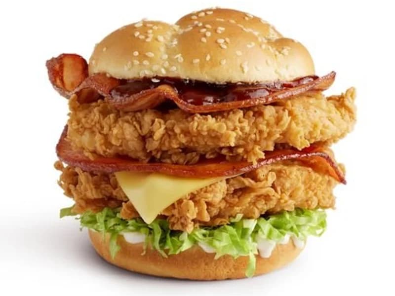 Original Crispy BBQ Bacon Stacker Burger